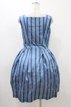 画像2: Jane Marple / Springレジメンタルジャンパースカート  ブルーグレー H-25-12-02-1035-JM-OP-KB-ZH