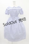 【SALE】Emily Temple cute / マーガレットレースワンピース M ブルー H-25-12-02-1036-ET-OP-KB-ZT105