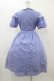 画像2: Emily Temple cute / マーガレットレースワンピース M ブルー H-25-12-02-1036-ET-OP-KB-ZH (2)