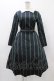 画像1: Jane Marple / Regimental stripeのワンピース  ネイビー H-25-12-02-1039-JM-OP-KB-ZH (1)