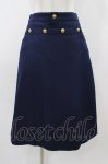 画像1: Jane Marple Dans Le Salon / Dormitory Twill Marine Skirt  ネイビー H-25-12-02-1041-JM-SK-KB-ZH (1)