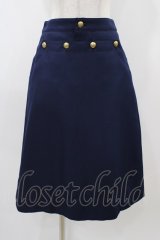 Jane Marple Dans Le Salon / Dormitory Twill Marine Skirt  ネイビー H-25-12-02-1041-JM-SK-KB-ZH