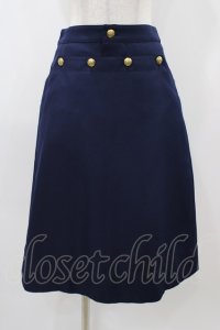 Jane Marple Dans Le Salon / Dormitory Twill Marine Skirt  ネイビー H-25-12-02-1041-JM-SK-KB-ZH