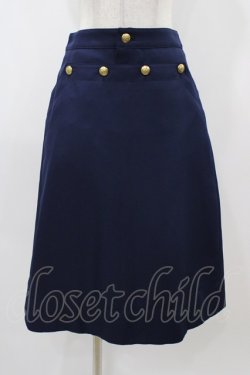 画像1: Jane Marple Dans Le Salon / Dormitory Twill Marine Skirt  ネイビー H-25-12-02-1041-JM-SK-KB-ZH