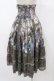 画像2: Rozen Kavalier / プリントハイウエストフィッシュテールスカートスカート  カーキ H-25-12-02-1043-OO-SK-KB-ZH (2)
