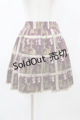 Jane Marple / Royal Stampのミニスカート  ボルドー H-25-12-02-1047-JM-SK-KB-ZH