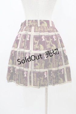 画像2: Jane Marple / Royal Stampのミニスカート  ボルドー H-25-12-02-1047-JM-SK-KB-ZH