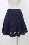 画像2: 【SALE】Jane Marple / カットワークデニムスカート M ネイビー H-25-12-02-1048-JM-SK-KB-ZT104 (2)