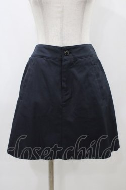 画像1: Jane Marple / バックプリーツスカート  ネイビー H-25-12-02-1049-JM-SK-KB-ZH