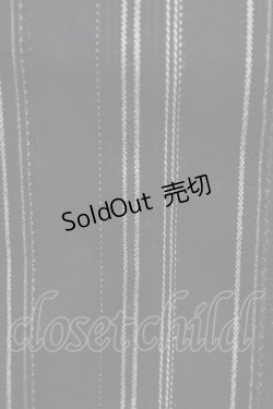 画像3: ALGONQUINS / ストライプラップスカート  黒×紫 H-25-12-02-1051-AL-SK-KB-ZH