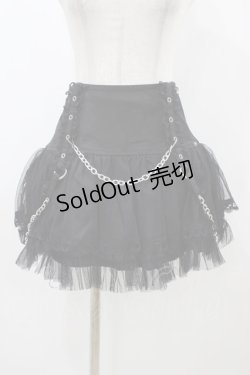 画像1: TRIPP NYC / LOLITA TUTU SKIRT M ブラック×ブラック H-25-12-02-1052-0-SK-KB-ZH