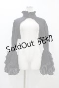 MARBLE / 姫袖ボレロ  ブラック H-25-12-02-1057-GO-TO-KB-ZH