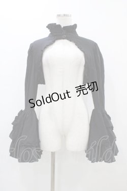 画像1: MARBLE / 姫袖ボレロ  ブラック H-25-12-02-1057-GO-TO-KB-ZH