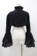 画像2: MARBLE / 姫袖ボレロ  ブラック H-25-12-02-1057-GO-TO-KB-ZH (2)