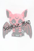 KILL STAR / Vampir Batblood ぬいぐるみ  黒×赤 H-25-12-02-1008-SL-ZA-KB-ZH