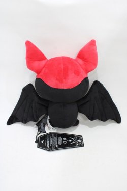 画像2: KILL STAR / Vampir Batblood ぬいぐるみ  黒×赤 H-25-12-02-1008-SL-ZA-KB-ZH