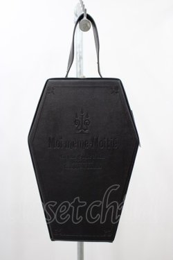 画像1: Moi-meme-Moitie / コフィンバッグ(合皮)  ブラック H-25-12-02-1009-MO-BG-KB-ZH