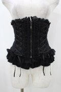 Sheglit / "Mariage"レースコルセット  ブラック H-25-12-02-1010-EL-ZA-KB-ZH