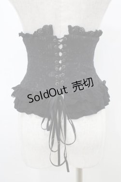 画像2: Sheglit / "Mariage"レースコルセット  ブラック H-25-12-02-1010-EL-ZA-KB-ZH