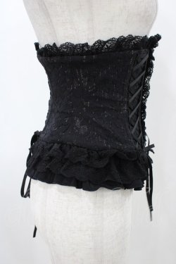 画像3: Sheglit / "Mariage"レースコルセット  ブラック H-25-12-02-1010-EL-ZA-KB-ZH