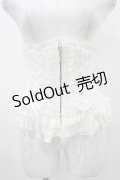Sheglit / "Mariage"レースコルセット  ホワイト H-25-12-02-1011-EL-ZA-KB-ZH