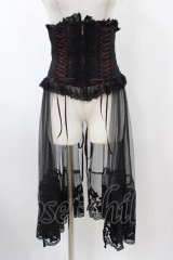 Sheglit / "Mariage"ヴェールコルセット  パープル H-25-12-02-1012-EL-ZA-KB-ZH