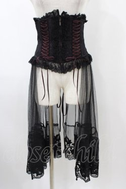 画像1: Sheglit / "Mariage"ヴェールコルセット  パープル H-25-12-02-1012-EL-ZA-KB-ZH