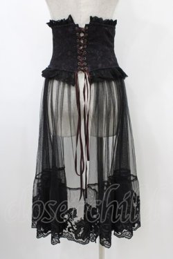 画像2: Sheglit / "Mariage"ヴェールコルセット  パープル H-25-12-02-1012-EL-ZA-KB-ZH