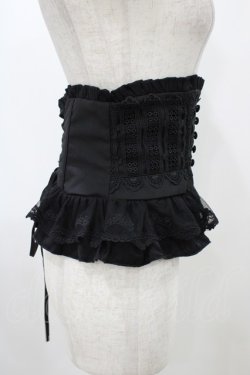 画像3: Sheglit / "Clarinette"レースコルセット  ブラック H-25-12-02-1014-EL-ZA-KB-ZH