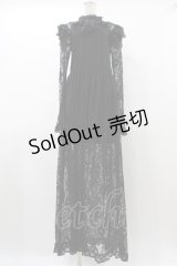 KILL STAR / Enmity Maxi Dress M ブラック H-25-12-02-1016-SL-OP-KB-ZH