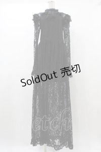 KILL STAR / Enmity Maxi Dress M ブラック H-25-12-02-1016-SL-OP-KB-ZH