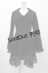 ATELIER PIERROT / 姫袖ロングコート  ブラック H-25-12-02-1018-EL-CO-KB-ZH