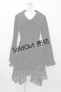 ATELIER PIERROT / 姫袖ロングコート  ブラック H-25-12-02-1018-EL-CO-KB-ZH