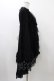 画像3: Qutie Frash / 後ろロングカーディガン  黒 H-25-12-02-1019-QU-TO-KB-ZH (3)