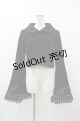 ATELIER PIERROT / 姫袖ショートコート  ブラック H-25-12-02-1020-EL-CO-KB-ZH