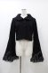 画像1: ATELIER PIERROT / 姫袖ショートコート  ブラック H-25-12-02-1020-EL-CO-KB-ZH (1)