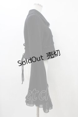 画像3: ATELIER PIERROT / 姫袖ショートコート  ブラック H-25-12-02-1020-EL-CO-KB-ZH