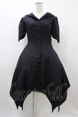 ATELIER BOZ / カトレア半袖ワンピース L ブラック H-25-12-02-1022-EL-OP-KB-ZT1208H