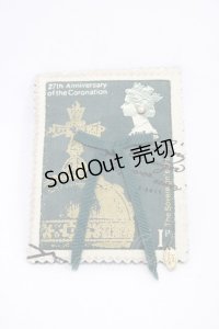 Jane Marple / Royal Stampのブローチ  グリーン H-25-12-02-1004-JM-ZA-KB-ZH