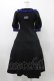 画像2: Moi-meme-Moitie / クロスアーチカトリーヌワンピース 9号 ブラック×ブルー H-25-12-02-1023-MO-OP-KB-ZH (2)