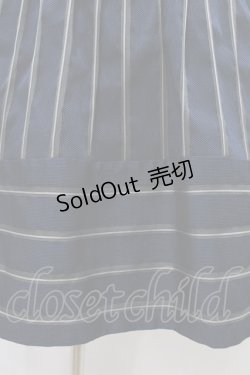 画像5: Jane Marple / レジメンタルストライプドミトリードレス  スティールブルー H-25-12-02-1025-JM-OP-KB-ZH