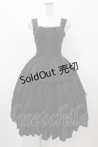 Vallee lys / Eternal Classicジャンパースカート  ブラック H-25-12-02-1026-GO-OP-KB-ZH