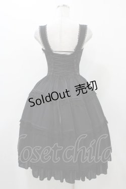 画像2: Vallee lys / Eternal Classicジャンパースカート  ブラック H-25-12-02-1026-GO-OP-KB-ZH