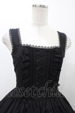 画像4: Vallee lys / Eternal Classicジャンパースカート  ブラック H-25-12-02-1026-GO-OP-KB-ZH