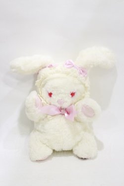 画像1: BABY,THE STARS SHINE BRIGHT / うさくみゃちゃんパペット  オフ白 H-25-12-02-019-BA-ZA-NS-ZH