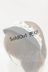 marcHenTica / メリッサココシニクカチューシャ  ブラック H-25-12-02-022-LO-AC-NS-ZH