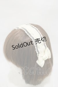 m petit by misako / AM*NIヘッドドレスA  生成り H-25-12-02-003-LO-AC-NS-ZH