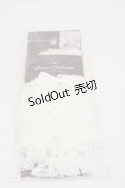 画像1: Kurumi Collaboration / CLK*レースグローブ  ホワイト H-25-12-02-026-LO-ZA-NS-ZH
