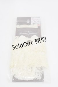 Kurumi Collaboration / CLK*レースグローブ  アイボリー H-25-12-02-027-LO-ZA-NS-ZH