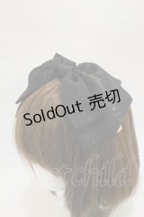 Enchantlic Enchantilly / ロゴリボンカチューシャ  ブラック H-25-12-02-004-LO-AC-NS-ZH